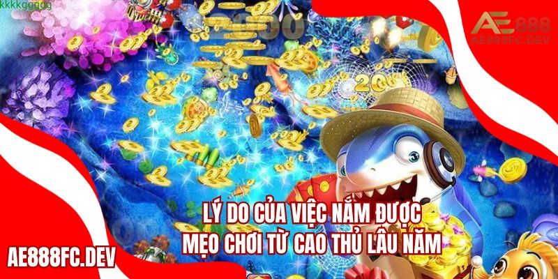 Tầm quan trọng khi nắm được mẹo chơi bắn cá vàng trong tay